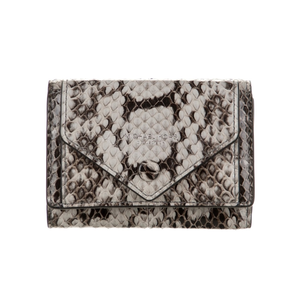 Michael Kors Collection NEW Snake Skin  Wallet